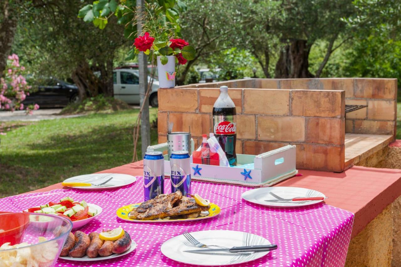 Family Holiday Apartment With Garden & Bbq Velonádes Extérieur photo